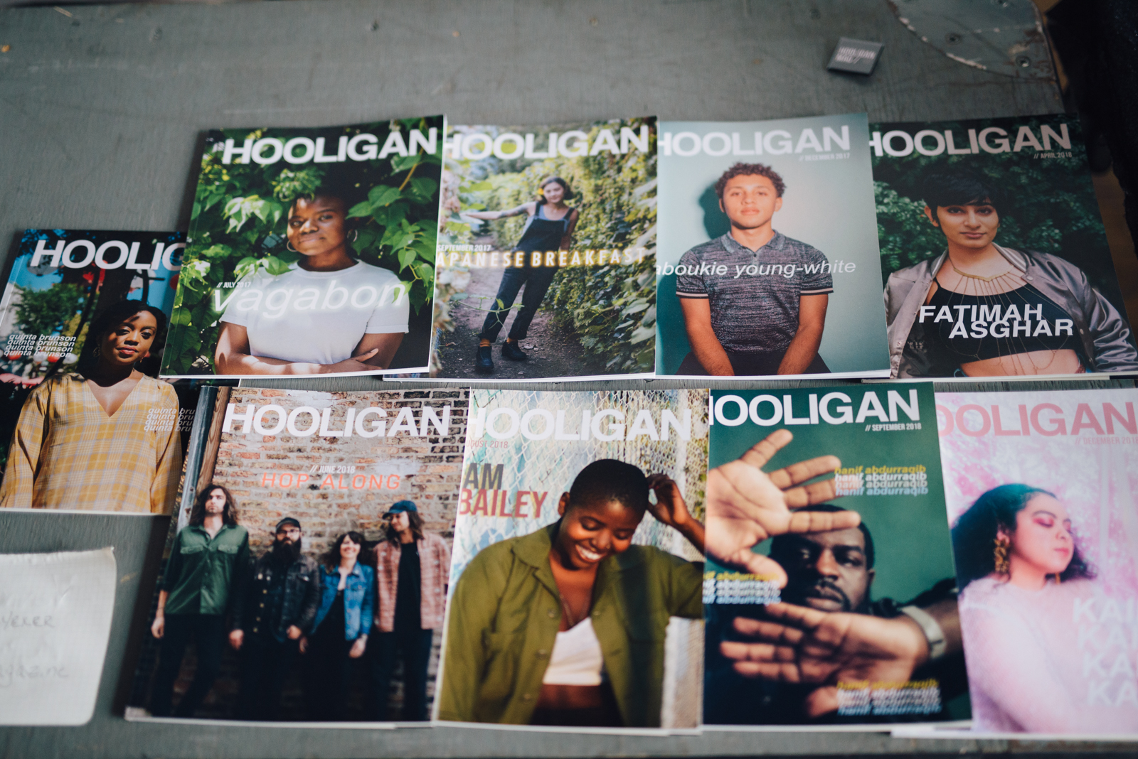 various Hooligan Magazine Covers