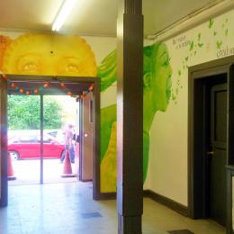 Detroit Future Schools is excited to be partnered with four schools that we are identifying as our Anchor Schools.  One school is the James and Grace Lee Boggs School which opened its colorful doors to students this year.