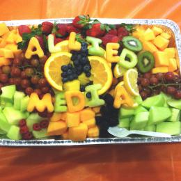 Actual fruit salad eaten by AMC2013 Coordinators