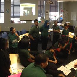 A Detroit Future Schools classroom at Henry Ford Academy